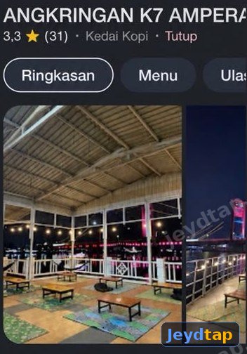 Angkringan K7 Ampera sebelum: rating 3,3 dari 31 ulasan