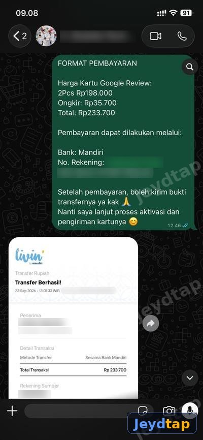 Chat asli pelanggan 7